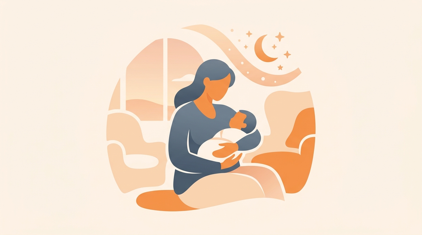 Cómo conseguir el sueño autónomo del bebé desde la calma y el vínculo