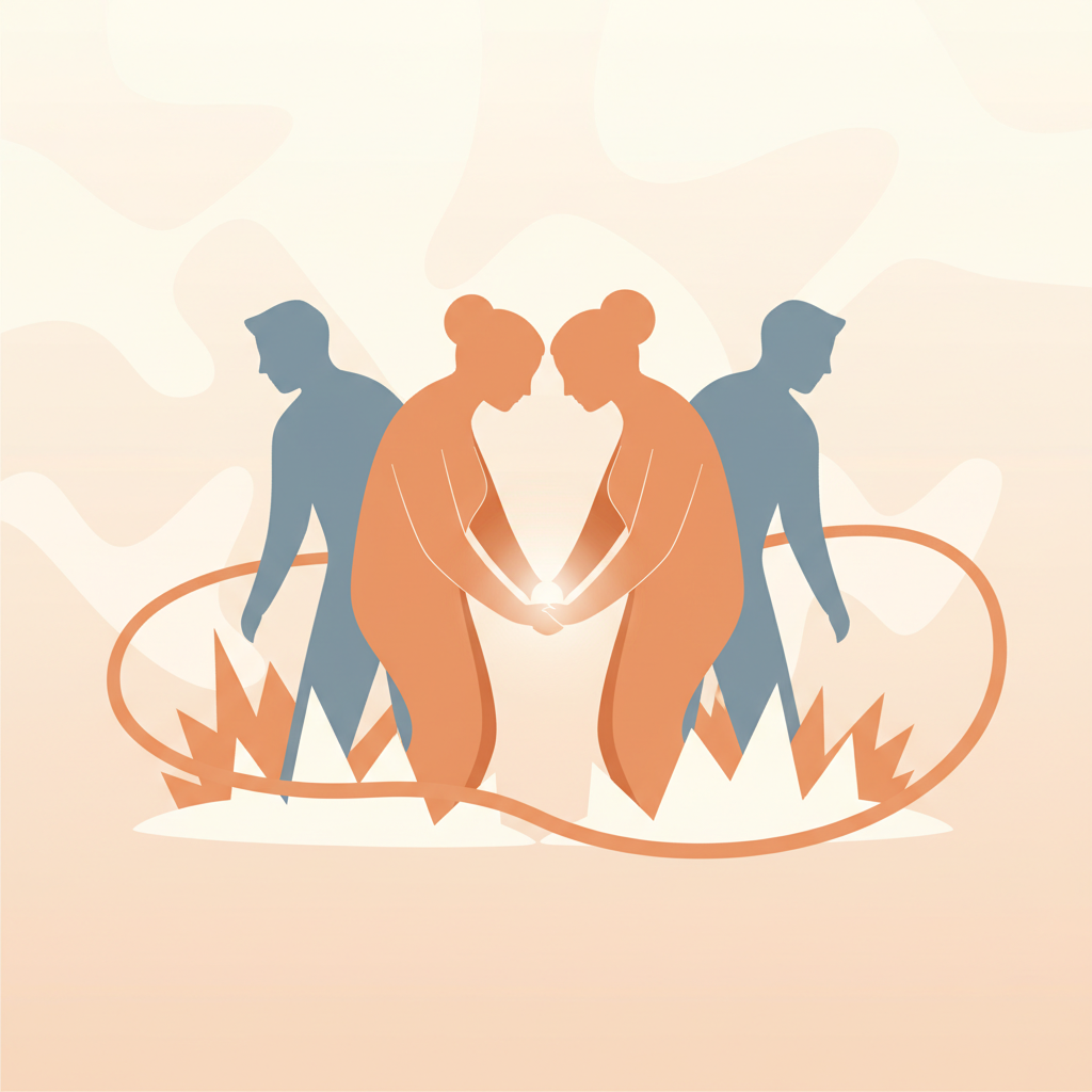 Convivir con los suegros: guía de supervivencia emocional