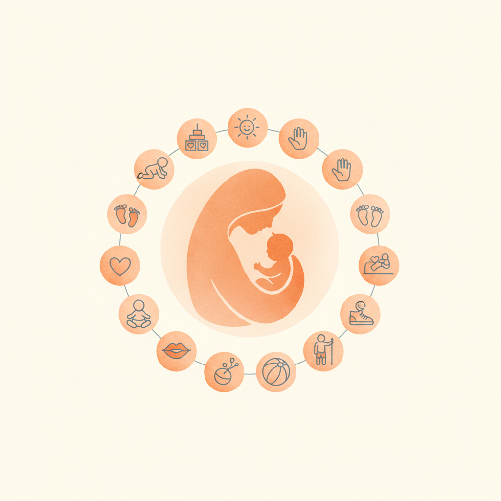 Desarrollo del bebé mes a mes: qué esperar el primer año