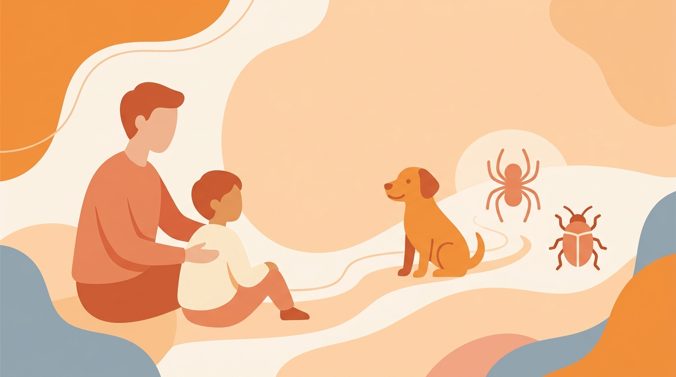 Fear of dogs, spiders, insects: working through animal phobia