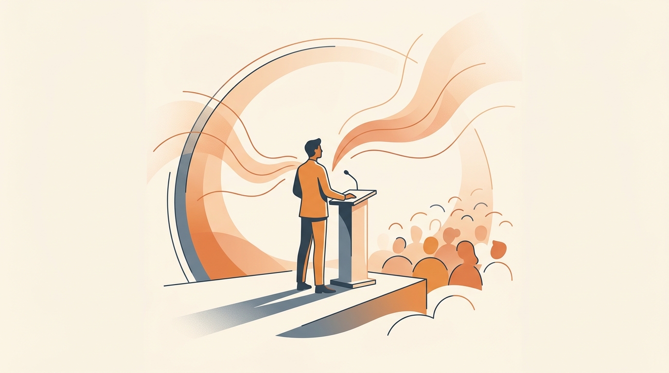 Public speaking without stopping the tremor (and why that's already winning)