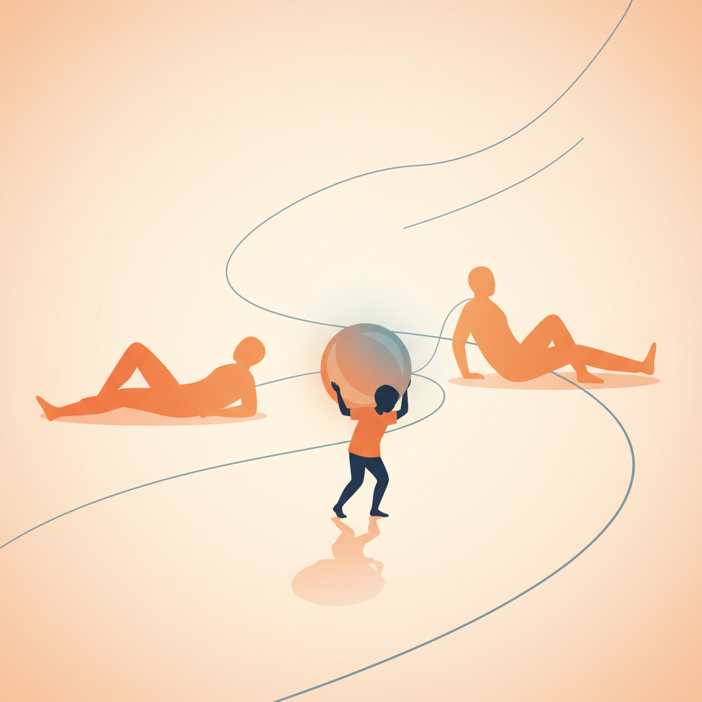 El hijo parentificado: cuando un niño hace de padre