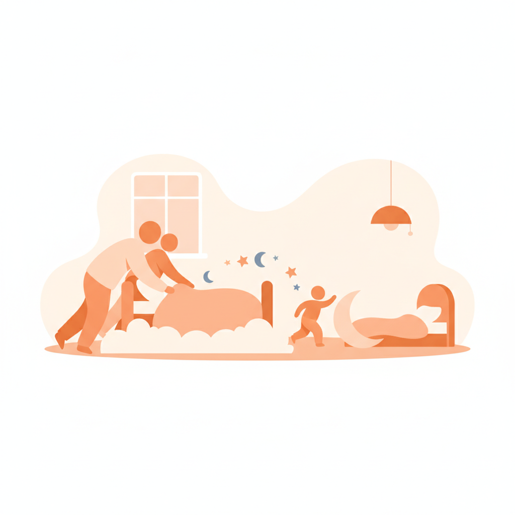 Mi hijo de 2 años no quiere dormir solo: guía de transición