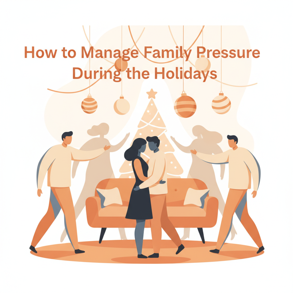 Cómo gestionar la presión familiar en las fiestas