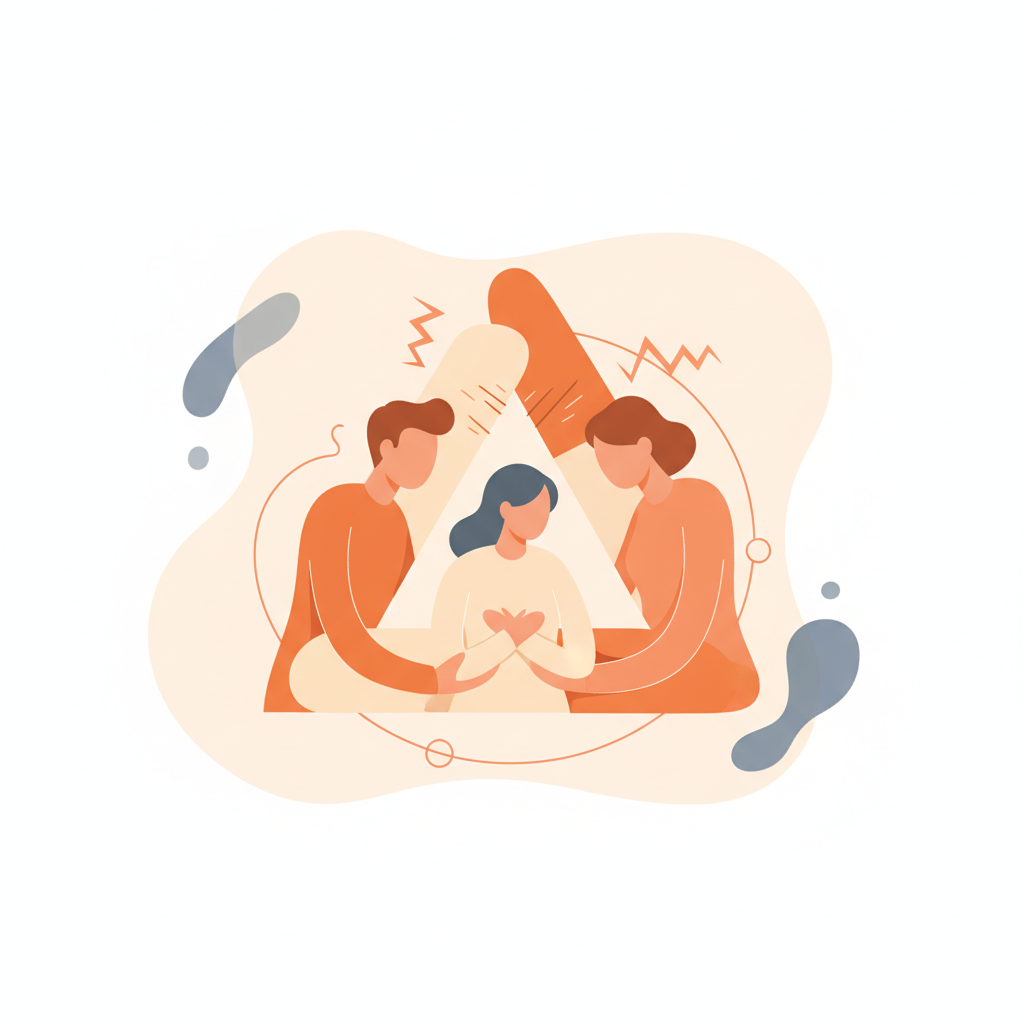 Triangulación familiar: cuando te ponen en medio del conflicto de otros